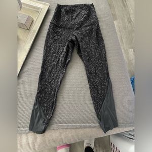 Size 4 lululemon animal print leggings